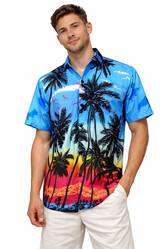 Camisa Hawaiana de Caballero