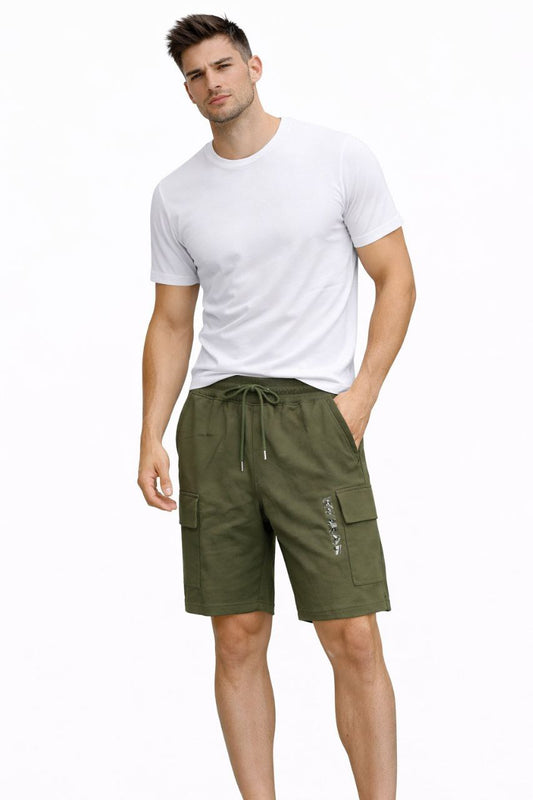 Short de Caballero Verde Olivo