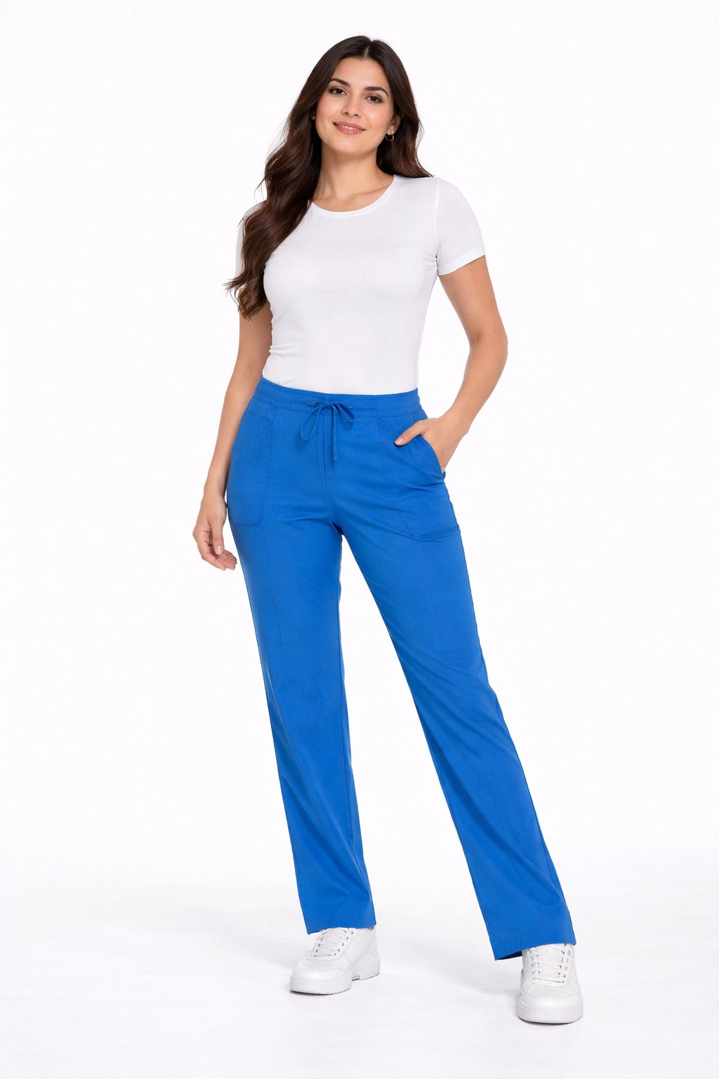 Pantalon de Uniforme Azul Rey Urbane Uniquely U