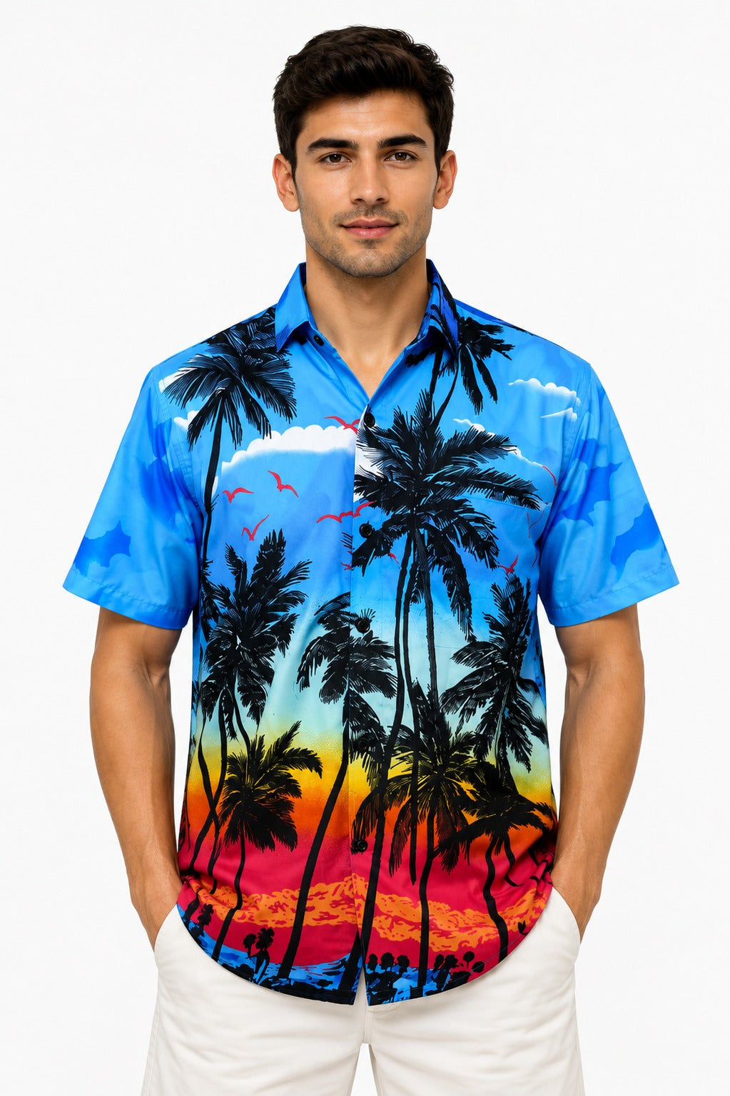 Camisa Hawaiana de Caballero