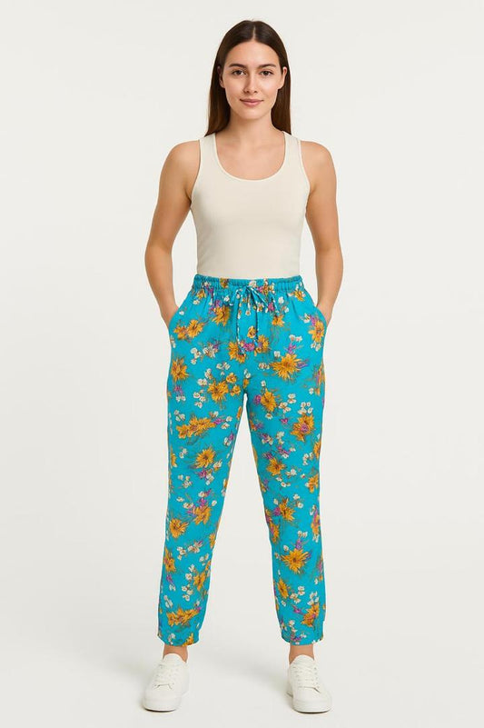 Pantalon de Dama Estampado Poliéster.
