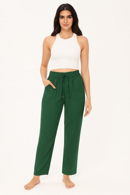 Pantalon de Dama Unicolor Algodón RLP001