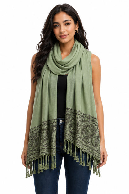 Shawl Bufanda Estampada India
