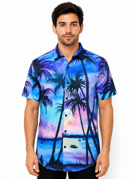 Camisa de Hombre Hawaiana