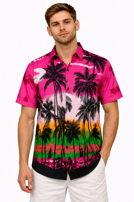 Camisa de Hombre Hawaiana