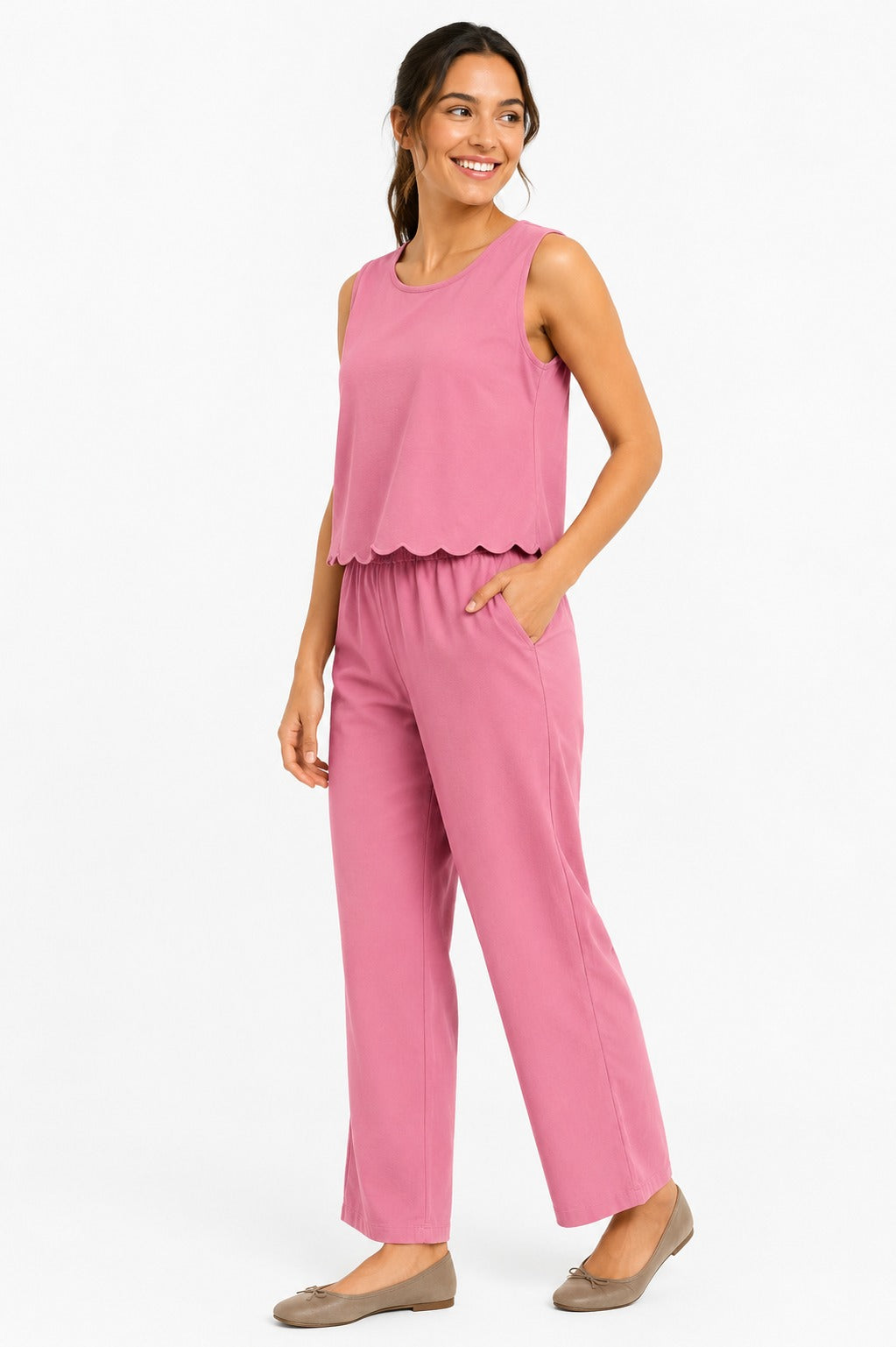 Conjunto Pantalon Palazzo de Dama